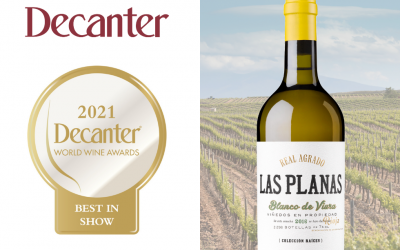 Las Planas Blanco de Viura 2016 receives the most important award at the Decanter Awards 2021